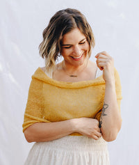 Mohair Bias Loop by Kit Hutchin