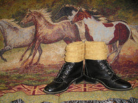 Wavy Cable Boot Toppers by Robin Nickerson