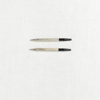 Lykke Driftwood 3.5" Interchangeable Circular Needle Set, Cacao Vegan Leather Case