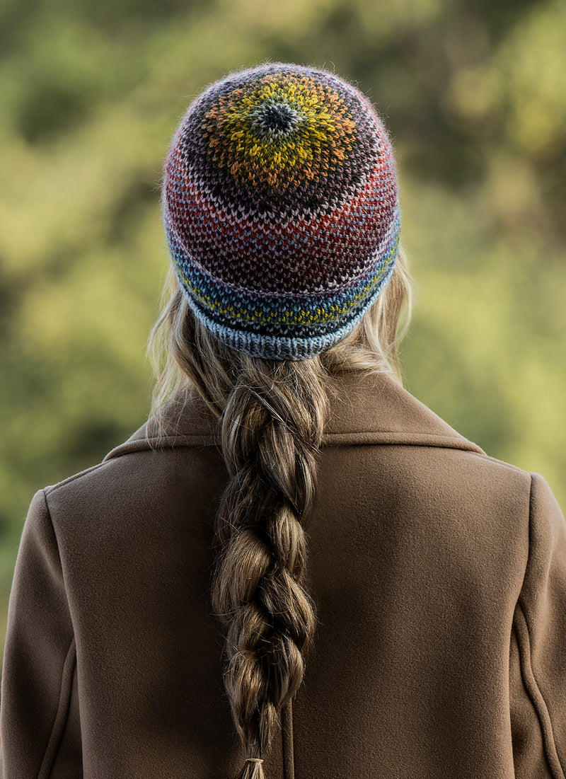 27 Color Fair Isle Hat by Virginia Sattler-Reimer