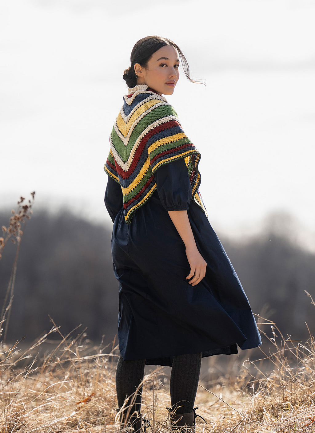 Camp Ivanhoe Shawl by Mary Pranica