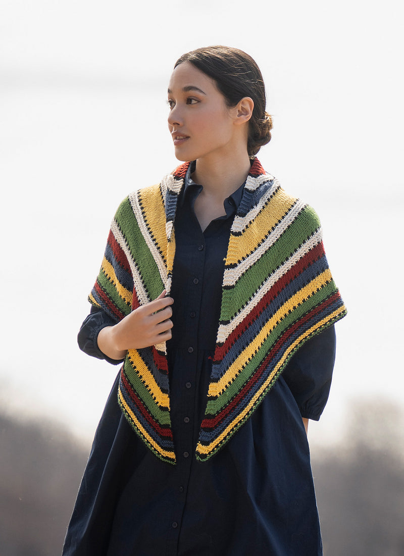 Camp Ivanhoe Shawl by Mary Pranica