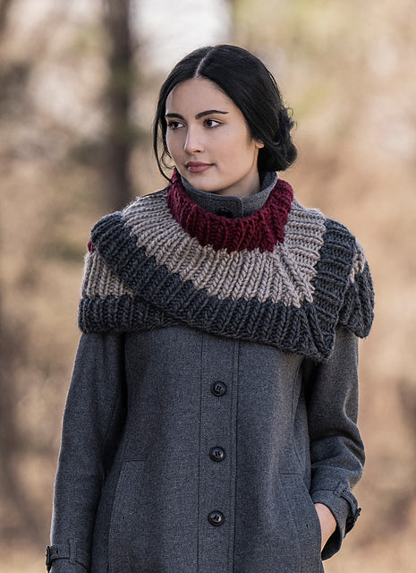Blue Sky Fibers Fletcher Cowl by Michael Vloedman