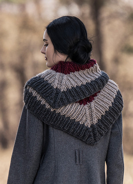 Blue Sky Fibers Fletcher Cowl by Michael Vloedman