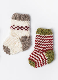 Holiday Cheer Mini Stocking by Nancy Ekvall
