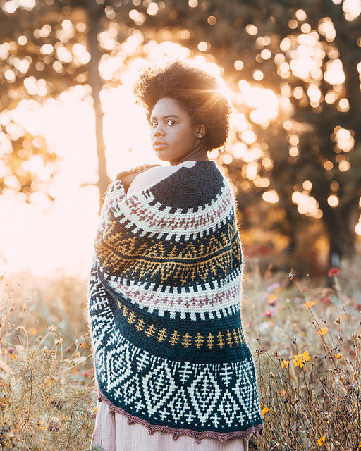 Brome Shawl by Jen Peck