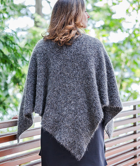 Quadrangle Wrap by Churchmouse Yarns and Teas