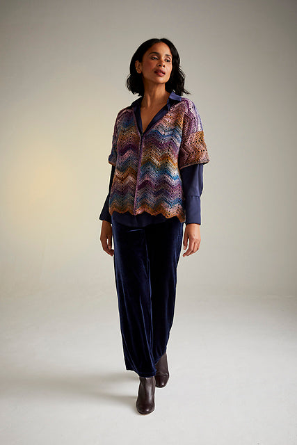 10725 Moonlight Bloom Cardigan by Sirdar