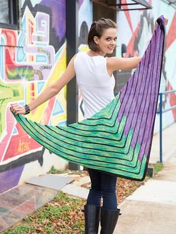 Staggered Shawl by Amy Gunderson