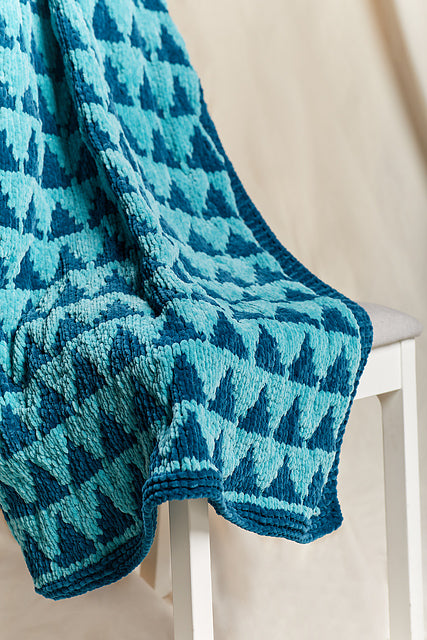 Triangles Throw by Rachel Brockman