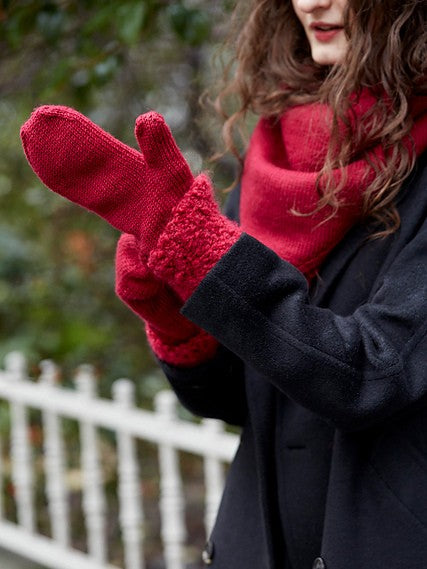 Twofold Mittens by Nina Holubcova