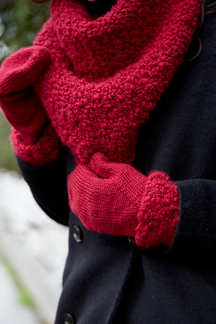Twofold Mittens by Nina Holubcova