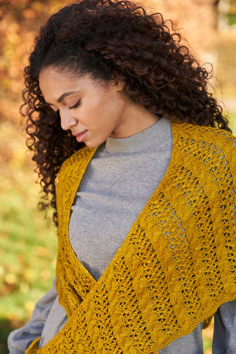 Velvet Whispers Shawl by Susan Ashcroft
