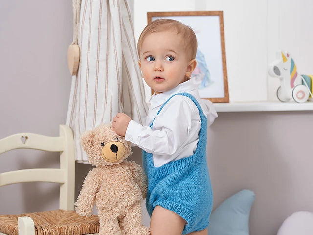 Pat-A-Cake Pinafore Dress and Romper by Jenny Watson