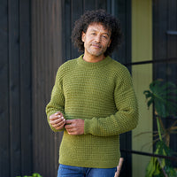 Christopher Mens Textured Jumper by Jenny Watson