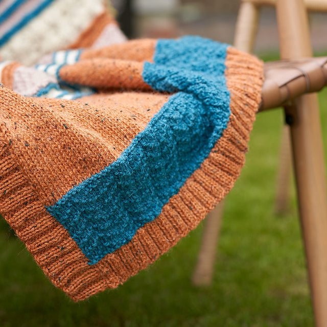 Hazel Striped Blanket by Jenny Watson