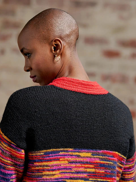 Janet Ripple Ribbed Stripe Jumper by Zandra Rhodes