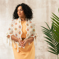 Leonora Shawl & Bag by Cassie Ward