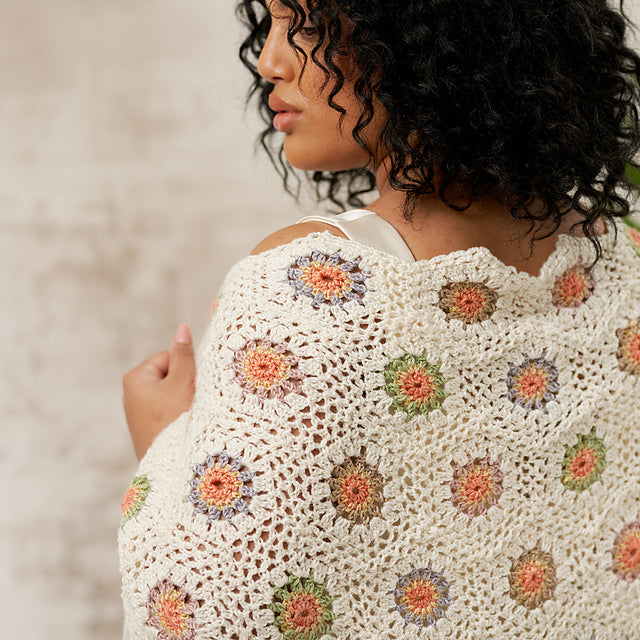 Leonora Shawl & Bag by Cassie Ward