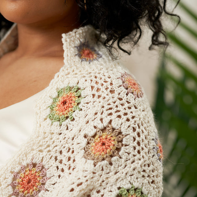 Leonora Shawl & Bag by Cassie Ward