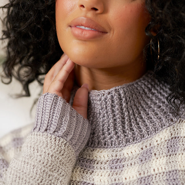 Pearl Checked Jumper by Cassie Ward