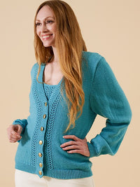 Emma Chevron Lace Twinset by Chloe Elizabeth Birch
