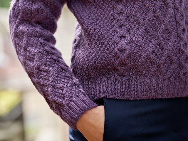 Follifoot Cabled Cardigans by Sarah Hatton