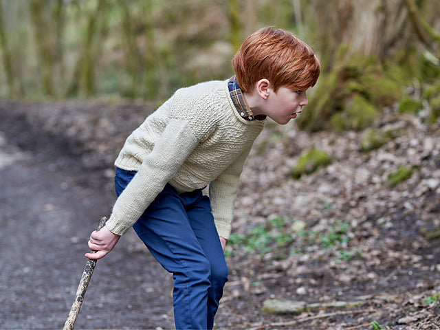 Grantley Boy's Gansey Jumper by Sarah Hatton