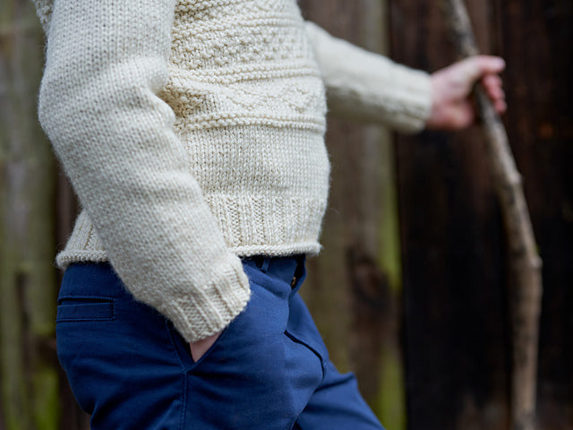 Grantley Boy's Gansey Jumper by Sarah Hatton