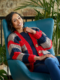 Freda Fleck Stitch Jumper and Cardigan by Chloe Elizabeth Birch
