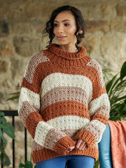 Freda Fleck Stitch Jumper and Cardigan by Chloe Elizabeth Birch