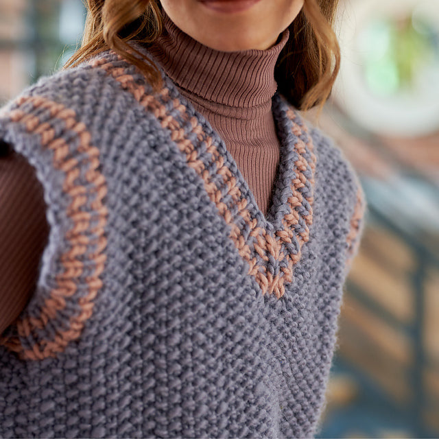 Arya V Neck Jumper and Slipover by Chloe Elizabeth Birch