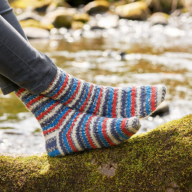 Swallow Hourglass Socks by Winwick Mum