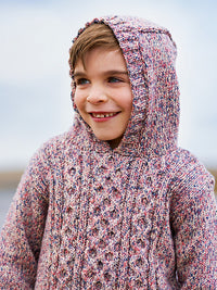 Cameron Children's Cabled Jumper & Hoody by Sarah Hatton