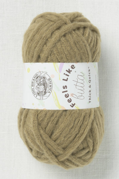 Lion Brand Feels Like Butta Thick & Quick 172T Olive