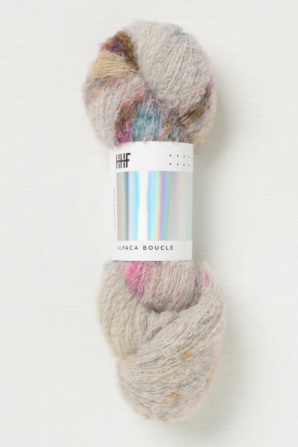 Hedgehog Fibres Alpaca Boucle Hopscotch