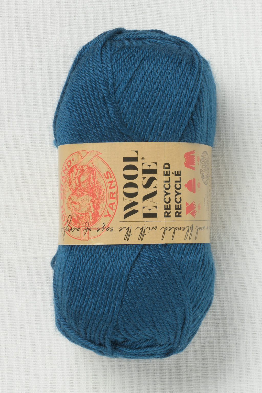 Lion Brand Wool Ease Recycled 109P Royal Blue