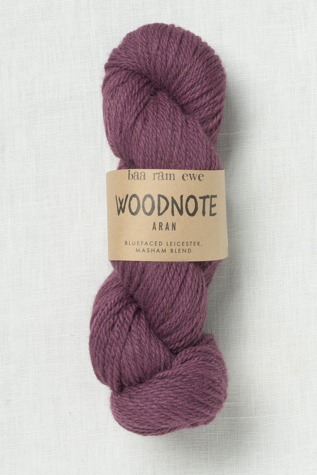 Baa Ram Ewe Woodnote Aran Blackcurrant