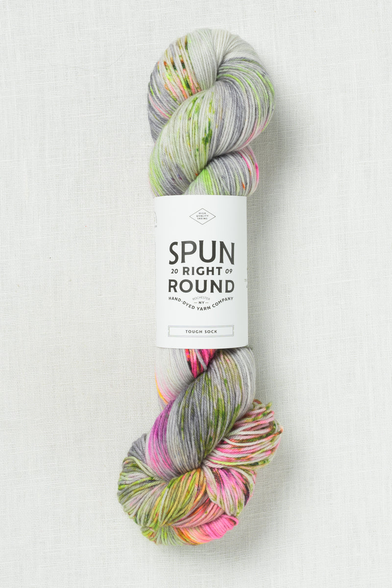 Spun Right Round Tough Sock Walk Like a Cat. Talk Like a Fish