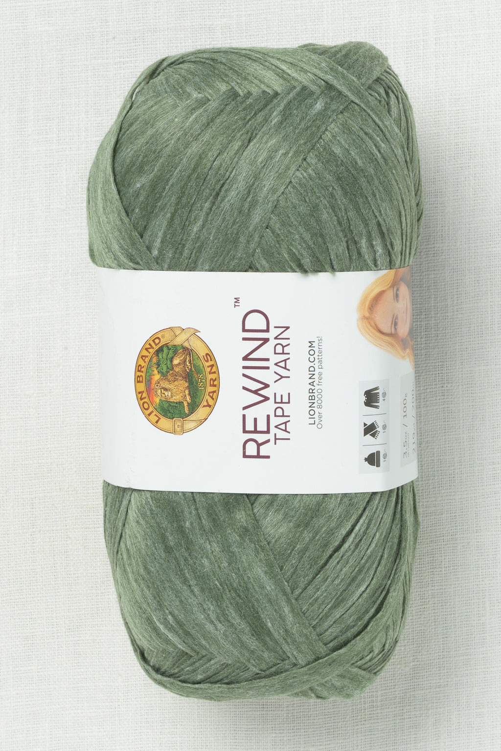 Lion Brand Rewind 174Q Olive You