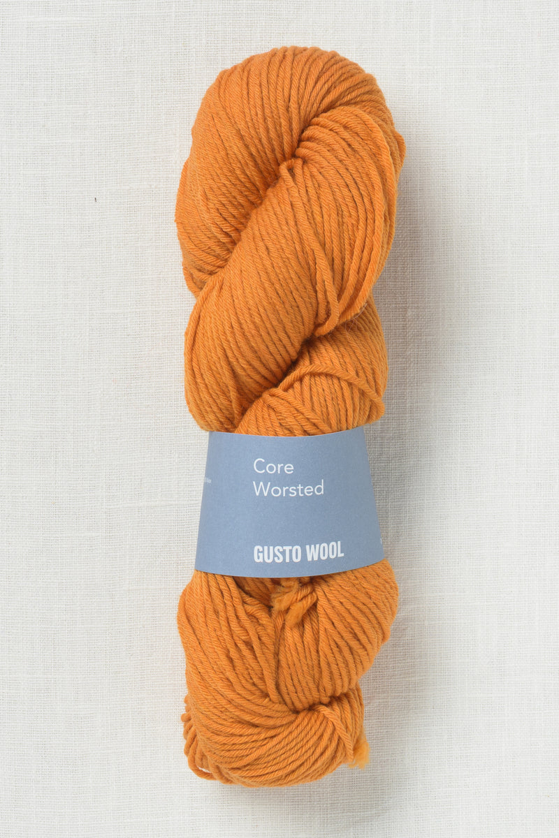 Gusto Wool Core Worsted 4127 Tangerine