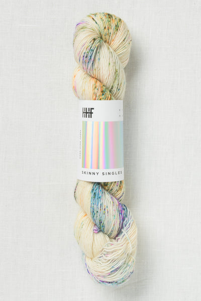 Hedgehog Fibres Skinny Singles Pressed Flowers (New)