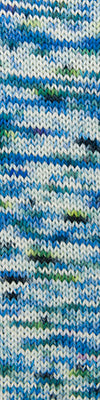 Cascade Heritage 6 Hand Paints 617 Monet swatch