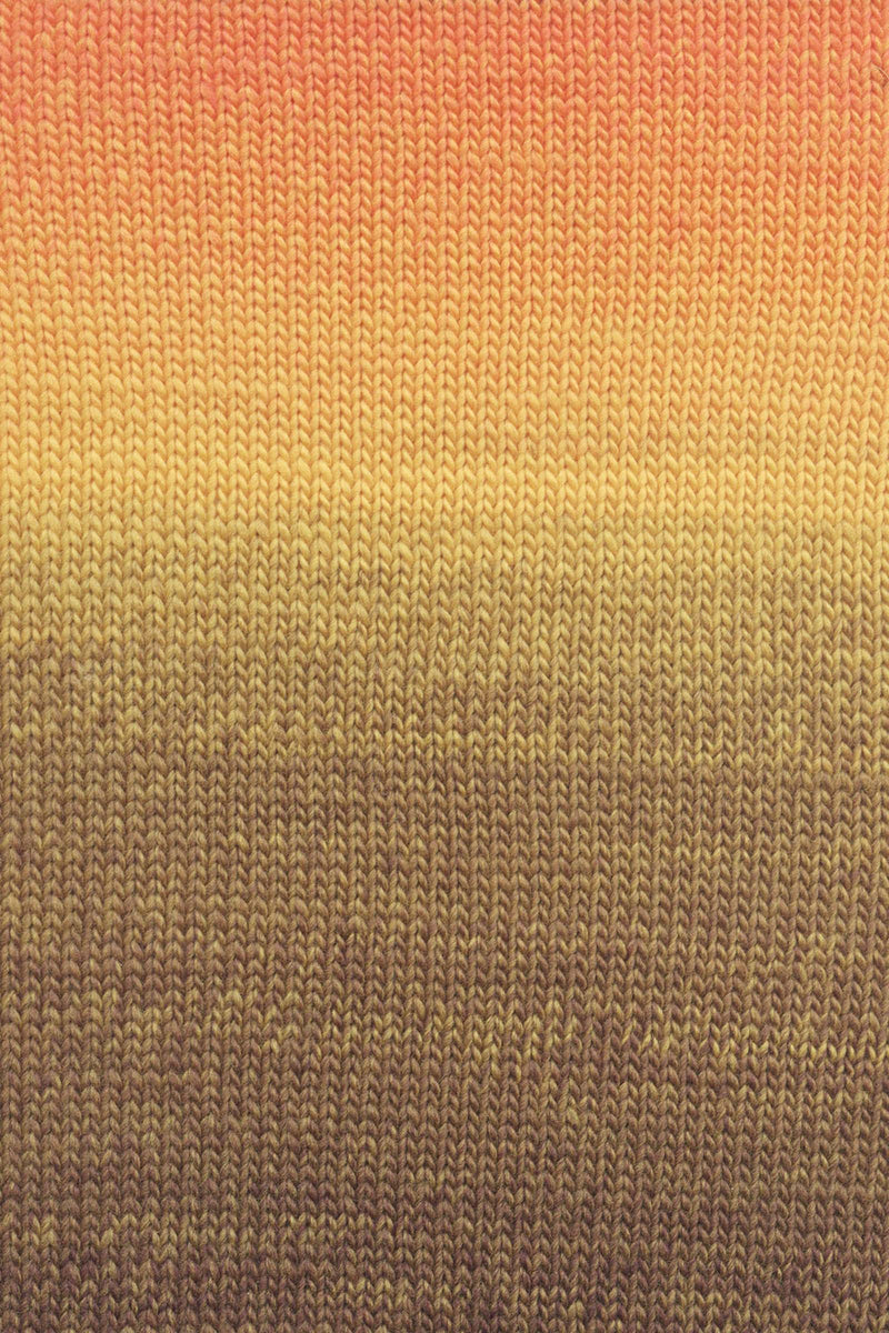 Lang Yarns Lovis 5 Yellow Orange Brown swatch