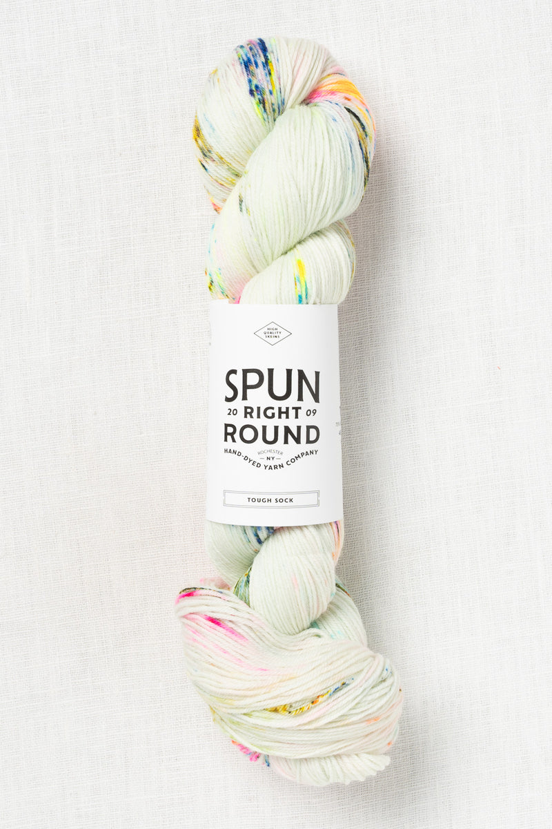 Spun Right Round Tough Sock Babes in Brioche