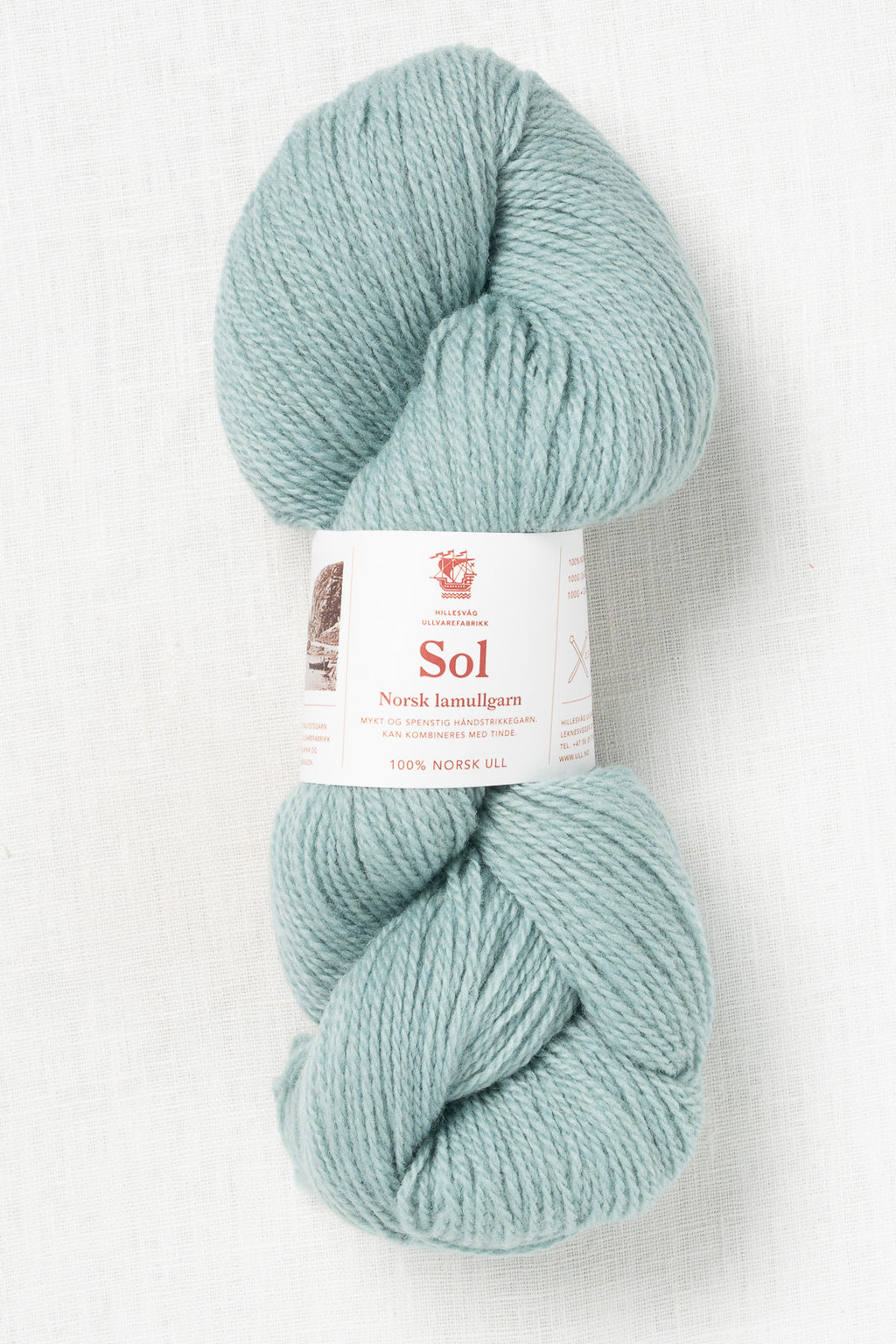 Hillesvåg Sol 410 Light Green Turquoise