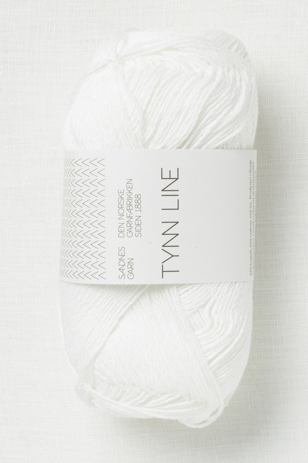 Sandnes Garn Tynn Line 1001 True White