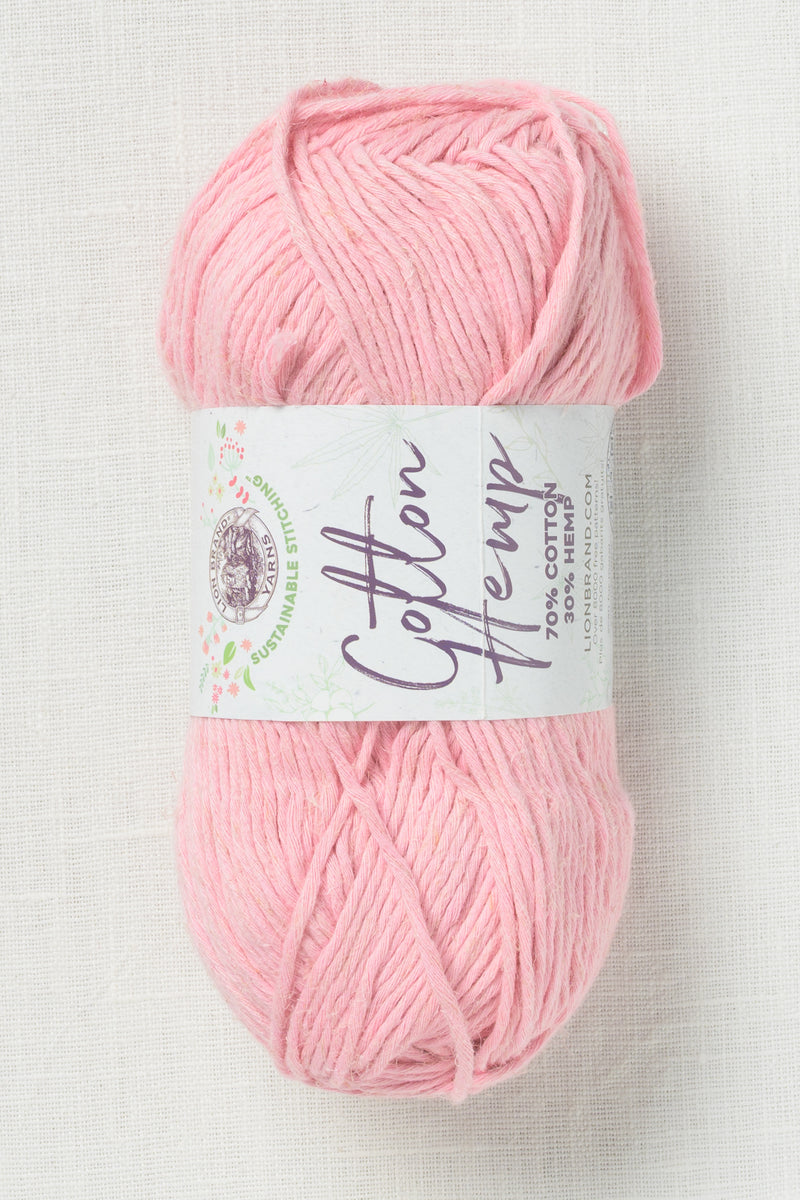 Lion Brand Cotton Hemp 101AD Peony
