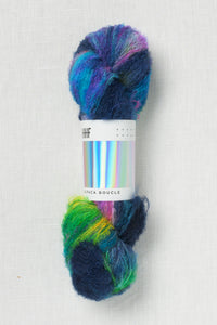 Hedgehog Fibres Alpaca Boucle Squid