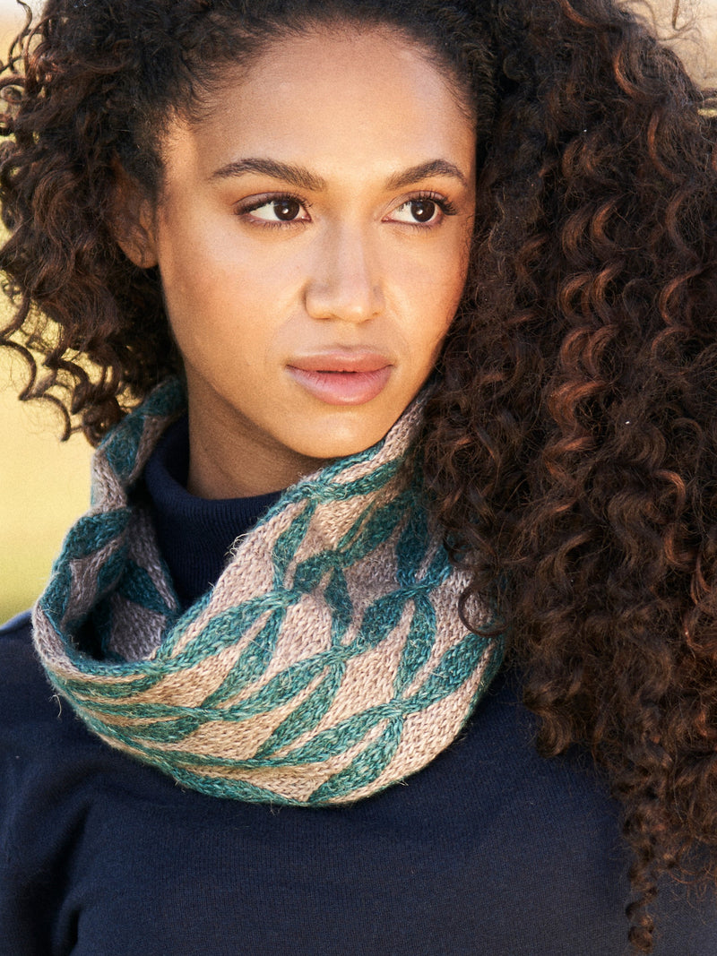Blossom Cowl by Woolly Hooligan